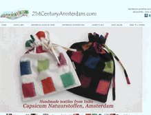 Tablet Screenshot of 21stcenturyamsterdam.com